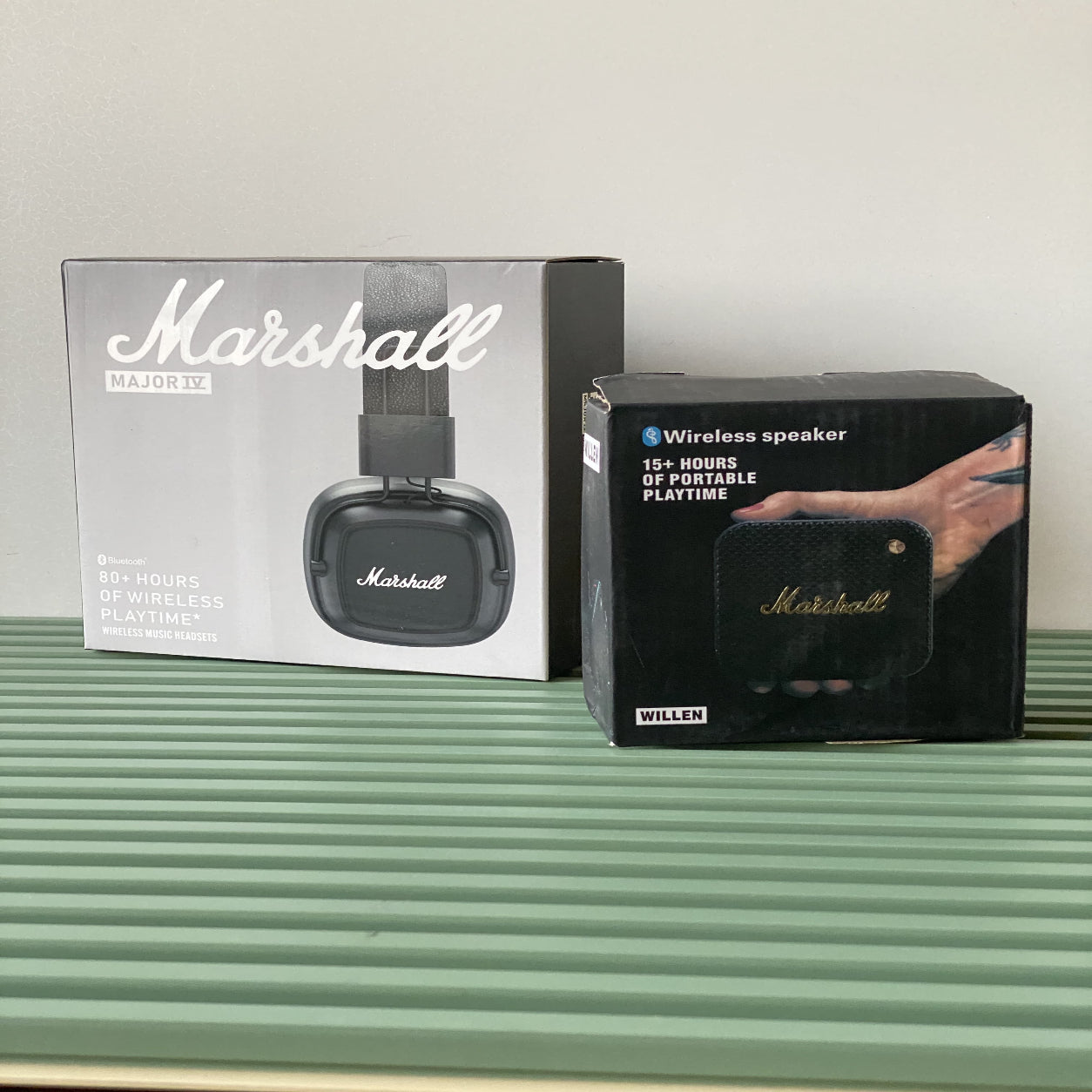 Marsh Signature Combo: Major IV Headphones + Portable Bluetooth Speaker