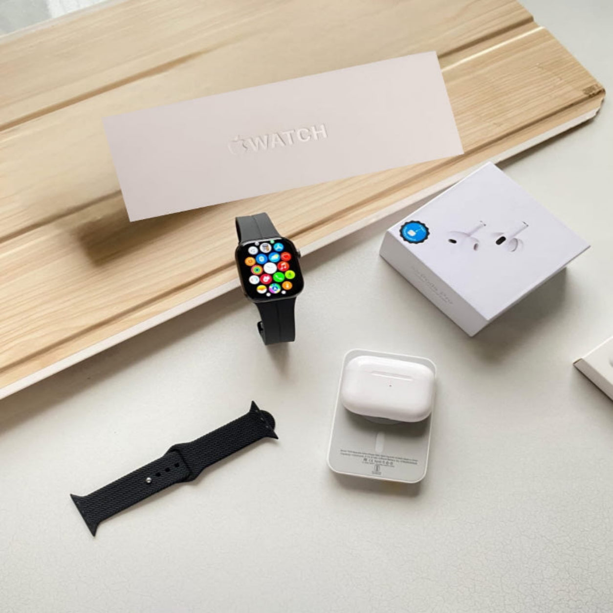 ( 3 in 1 )Series11 + ANC + Powerbank+ FREE Case + FREE Magsafe wallet