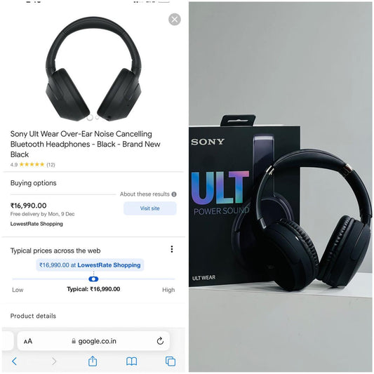 SONNY ULT BASS HEADPHONES