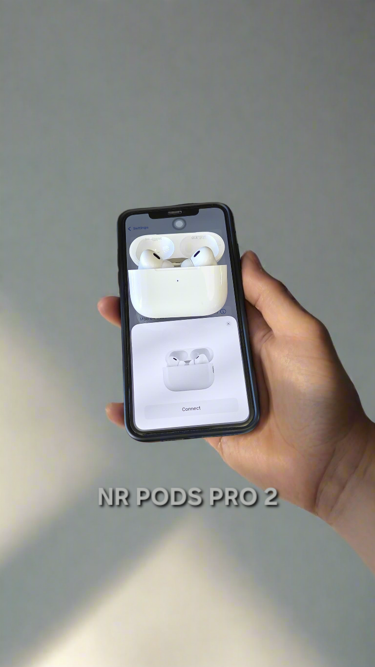 (2in1 COMBO) NR SERIES 11 LOGO WATCH + ANC NR PODS PRO + Free case + Free Magsafe wallet