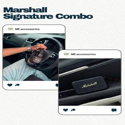 Marsh Signature Combo: Major IV Headphones + Portable Bluetooth Speaker