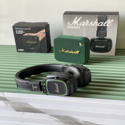 Marsh Signature Combo: Major IV Headphones + Portable Bluetooth Speaker