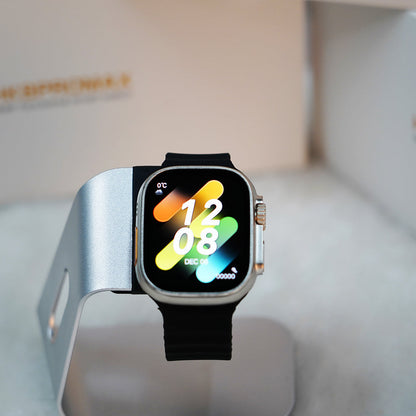 Wearfit HK10 Pro Max Ultra 60Hz Am0led Display Smartwatch 0cean Stra.p