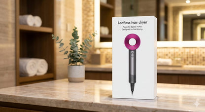 Leafless hair dryer
