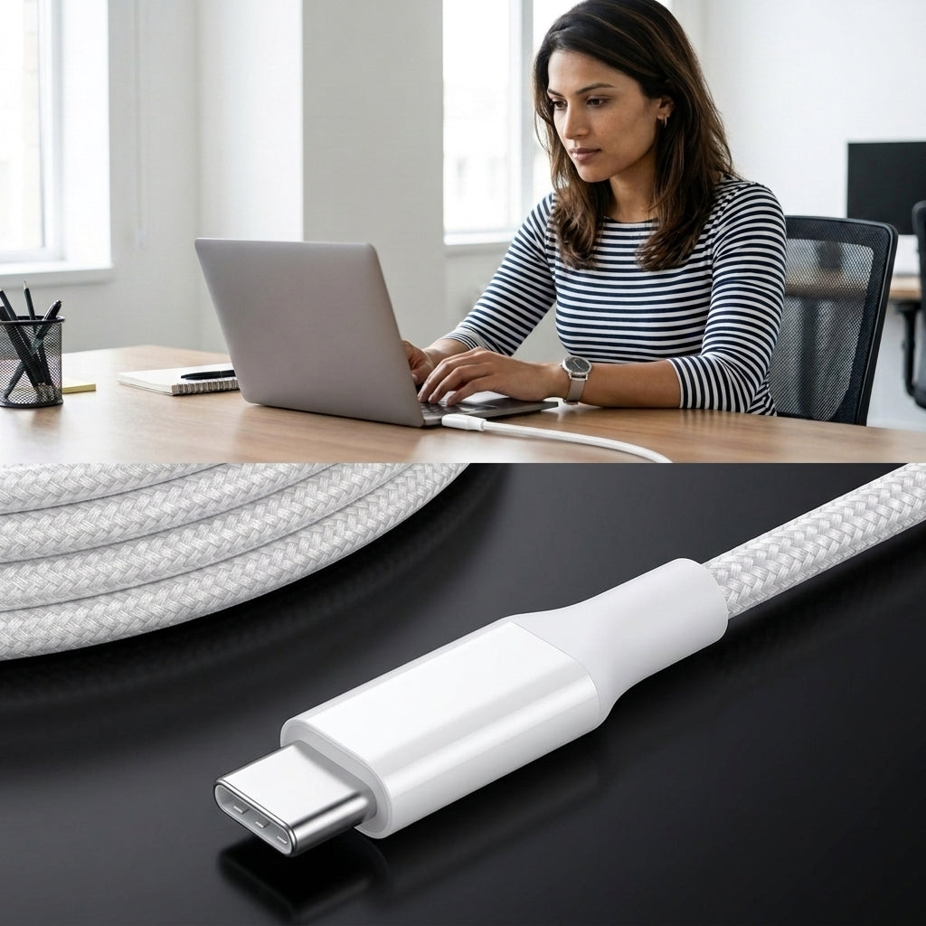 USB-C to USB-C Fast Charging Cable for Men/Women