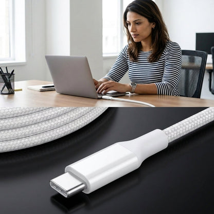 USB-C to USB-C Fast Charging Cable for Men/Women