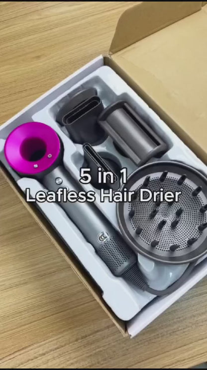 Leafless hair dryer