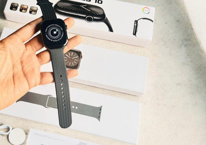 (2in1 COMBO) NR SERIES 11 LOGO WATCH + ANC NR PODS PRO + Free case + Free Magsafe wallet